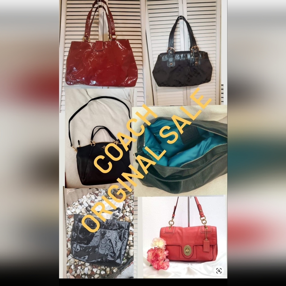Coach original 8 pieces excellent condition like brand new